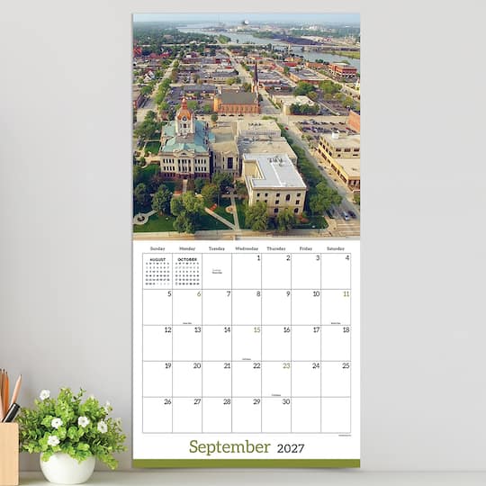 2027 Wisconsin Wall Calendar